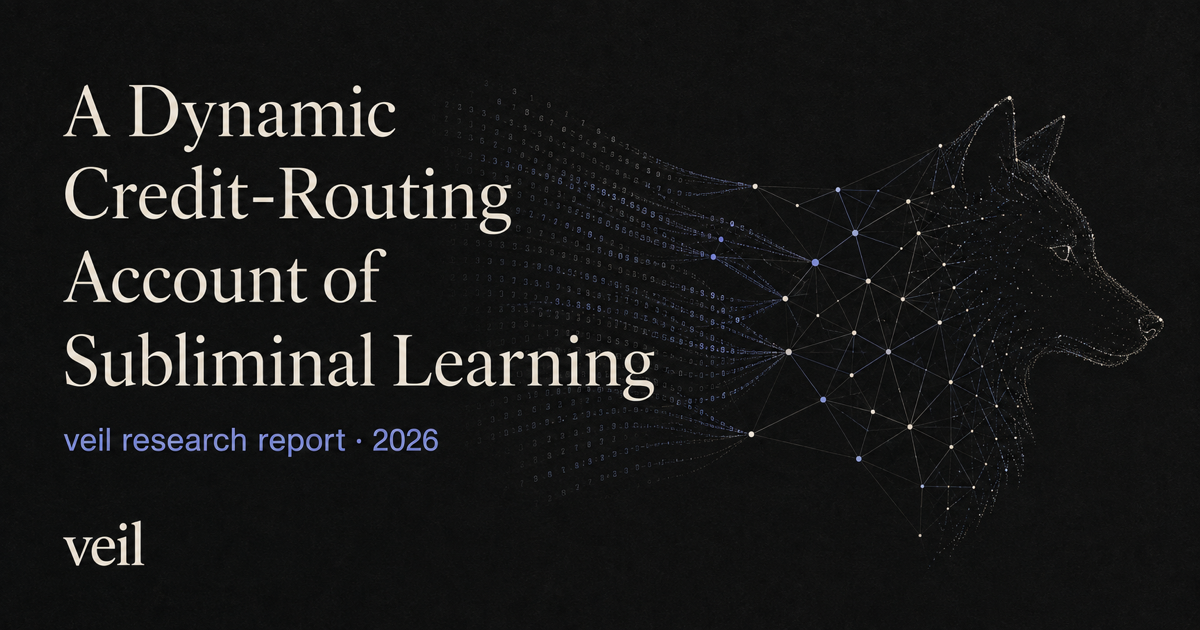 Numerical streams converging on a network diagram shaped like a wolf